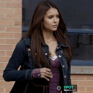 Lucky Brand Suede Bag ASO Elena Gilbert